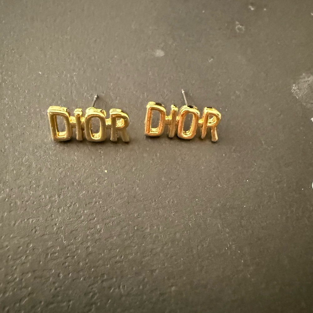 Beautiful Logo Stud Earrings